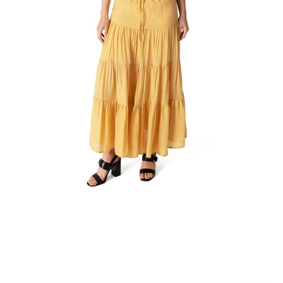 HYFVE Long Yellow Skirt - Picture 6 of 7